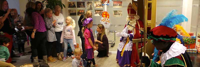 Sinterklaas bij Accent Receptieservices