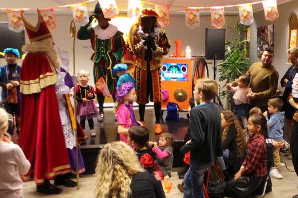 Sinterklaas bij Accent Receptieservices